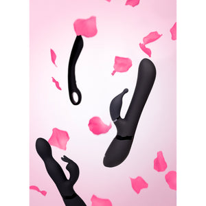 Niva - Vibromasseur Lapin Rotatif - Noir