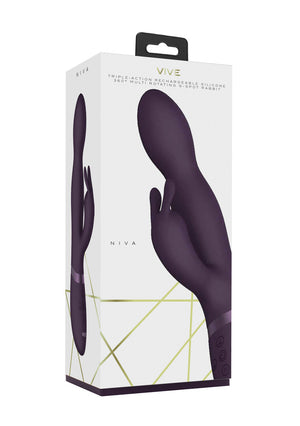 Niva - Vibrateur Rabbit Rotatif - Violet