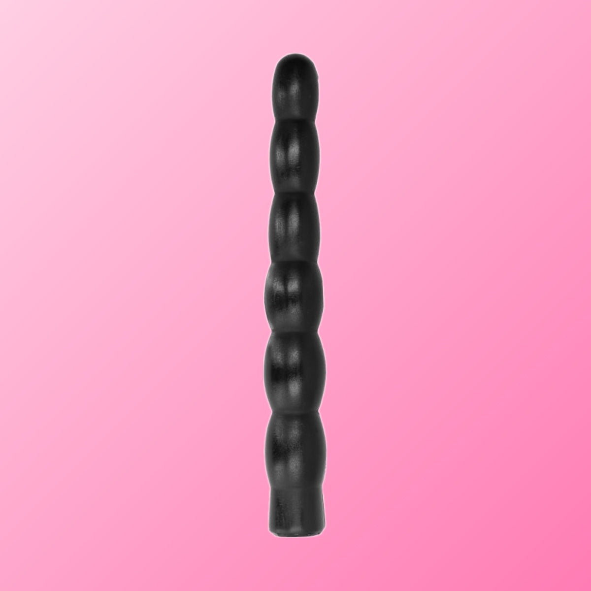 HELEMAAL ZWART - ANALE DILDO 32 CM