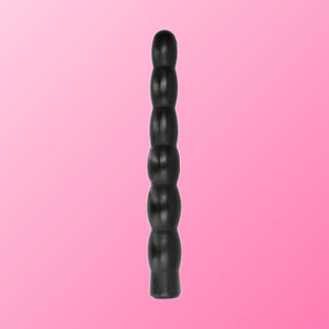 HELEMAAL ZWART - ANALE DILDO 32 CM