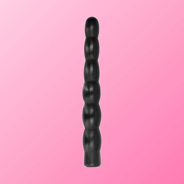 HELEMAAL ZWART - ANALE DILDO 32 CM