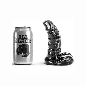 HELEMAAL ZWART - 13 CM DILDO