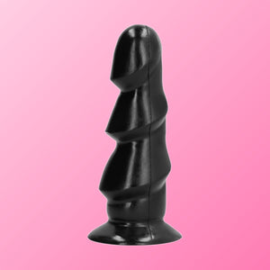 HELEMAAL ZWART - 17 CM DILDO
