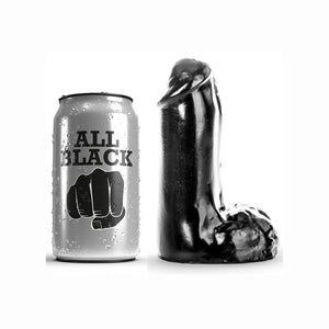 All Black – Gode réaliste 13 cm
