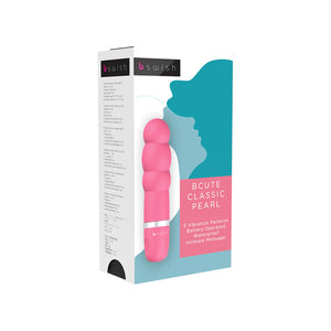 B Swish – bCute Classic Pearl, vibrateur galbé rose