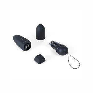 B Swish – Bnaughty Classic Unleashed, vibromasseur bullet télécommandé noir