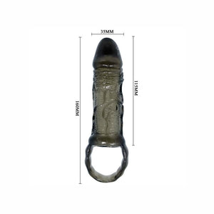 BAILE - FUNDA EXTENSORA PENE MET BAND PARA TESTICULOS 11,5 CM