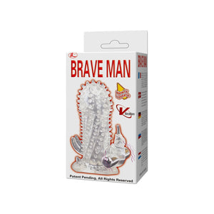 Baile – Brave man rabbit, gaine d'extension pénienne vibrant