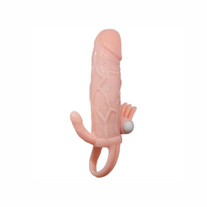 Baile – Couvre-pénis brave man avec chair de stimulation clit et anal 16.5 cm