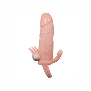 Baile – Couvre-pénis brave man avec chair de stimulation clit et anal 16.5 cm