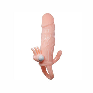 Baile – Couvre-pénis brave man avec chair de stimulation clit et anal 16.5 cm