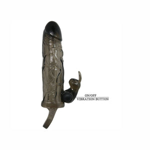 Baile – Couvre-pénis brave man avec lapin noir 16.5 cm