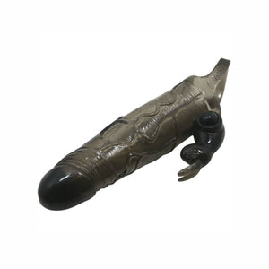 Baile – Couvre-pénis brave man avec lapin noir 16.5 cm