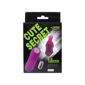 Baile – Cute Secret Bunny, œuf vibrant lilas 12 vitesses