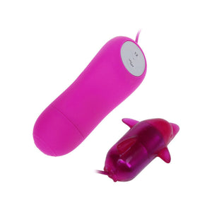 Baile – Dolfin Secret, mini vibromasseur dauphin lilas 12 vitesses