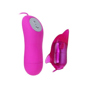 Baile – Dolfin Secret, mini vibromasseur dauphin lilas 12 vitesses