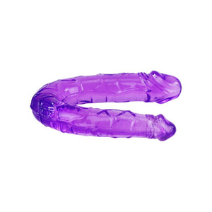 Baile – Double gode en gelée flexible lilas