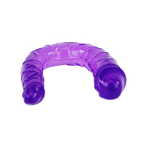Baile – Double gode en gelée flexible lilas