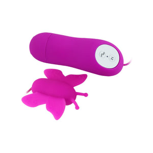 Baile – Love Eggs, stimulateur de clitoris papillon télécommandé 12 vitesses (lilas)