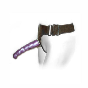 Baile – Harnais anal et vaginal femme lilas gpoint 17 cm