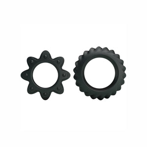 Baile – Kit 2 anneaux fleuri en silicone
