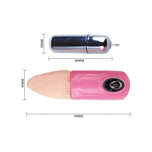 Baile – Masseur langue vibrant flexible, 3 vitesses