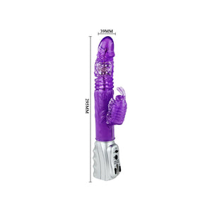 Baile – Rotateur Tulipe Papillon, vibromasseur rotatif avec stimulateur clitoridien