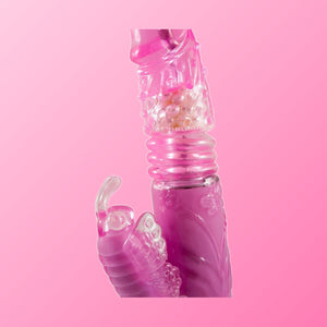 Baile – Partenaire de voyage rotateur haut et bas lapin rose