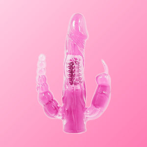 Baile – Pretty Bunny, vibromasseur rotatif à triple stimulation