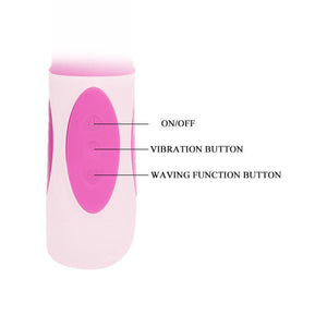 Baile – Pretty Bunny, vibromasseur rotatif à triple stimulation