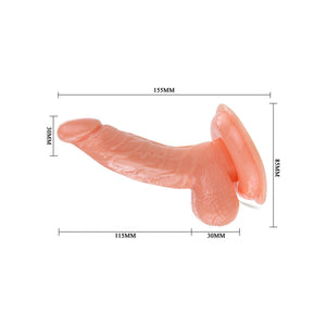 Baile – Super Rota Dong, gode rotatif réaliste 15 cm