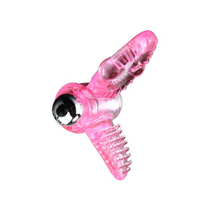 Baile – Sweet Abs, anneau vibrant rose avec stimulateur clitoridien (10 rythmes)