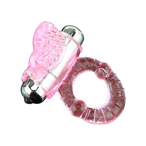 Baile – Sweet Abs, anneau vibrant rose avec stimulateur clitoridien (10 rythmes)