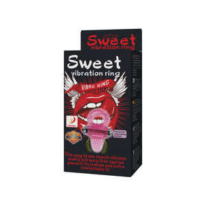 Baile – Sweet Abs, anneau vibrant rose avec stimulateur clitoridien (10 rythmes)