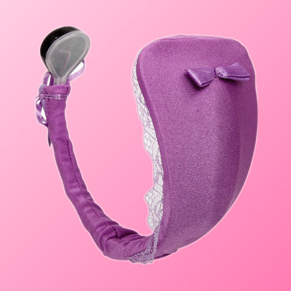 Baile – String avec vibrateur avec télécommande lilas