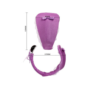 Baile – String avec vibrateur avec télécommande lilas
