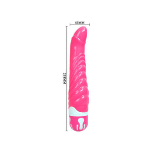 Baile – Vibromasseur réaliste point G rose, 21,8 cm
