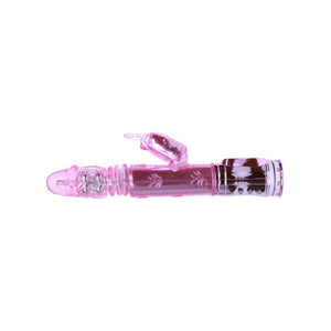 Baile – Throbbing Bunny, vibromasseur rabbit rotatif rose
