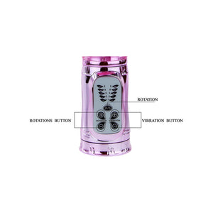 Baile – Throbbing Bunny, vibromasseur rabbit rotatif rose