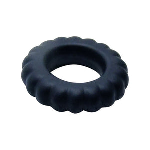Baile – Cockring Titan noir, silicone Ø 2 cm