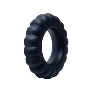 Baile – Cockring Titan noir, silicone Ø 2 cm