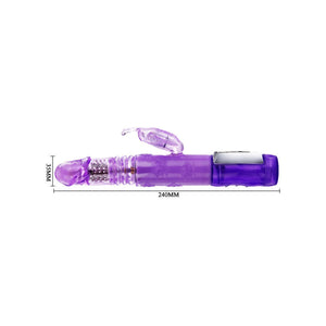 Baile – Rabbit Butterfly Prince, vibromasseur rotatif 23 cm