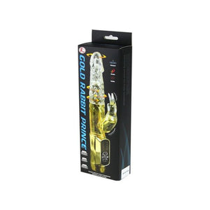 Baile – Rabbit Gold Prince, vibromasseur lapin rotatif à LED
