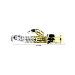 Baile – Rabbit Gold Prince, vibromasseur lapin rotatif à LED