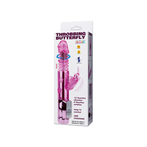 Baile – Rabbit Throbbing Butterfly, vibromasseur rotatif rechargeable