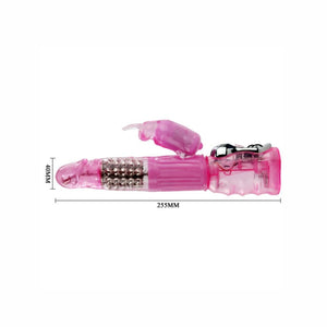 BAILE - VIBRADOR WITH ROTACIÓN Y RABBIT MULTIVELOCIDAD Y MULTIROTACION