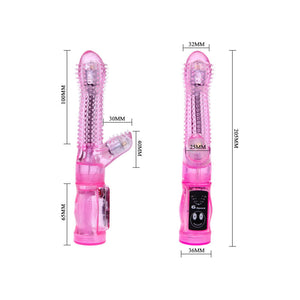 Baile – Lover Tease, vibromasseur double stimulation lilas 23 cm