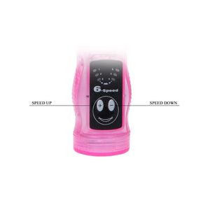 Baile – Lover Tease, vibromasseur double stimulation lilas 23 cm