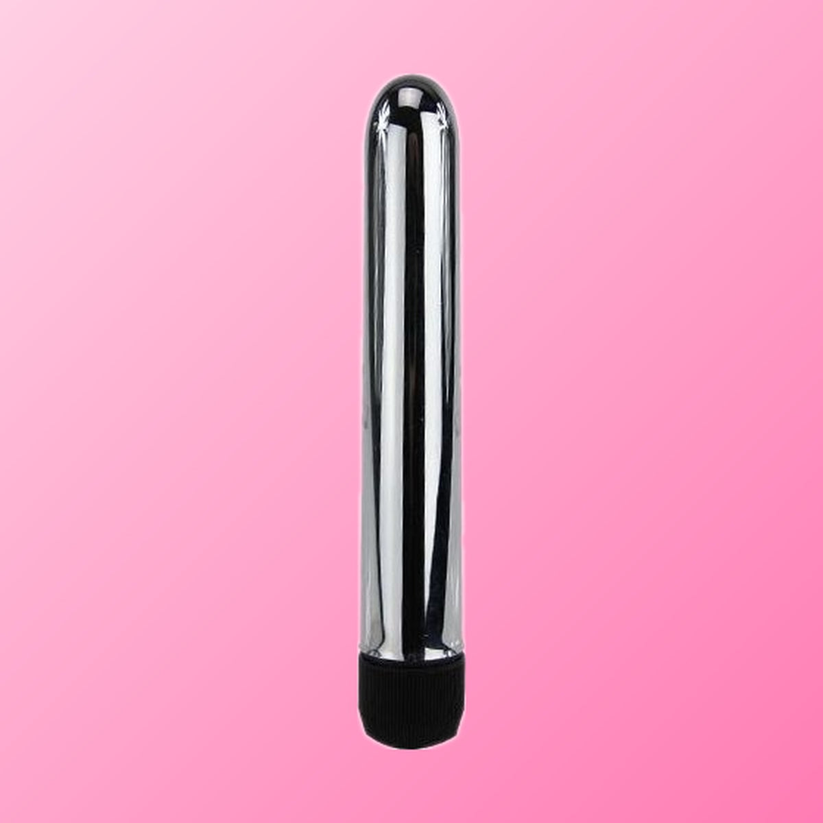 Baile – Vibromasseur classique effet métal 17,4 cm