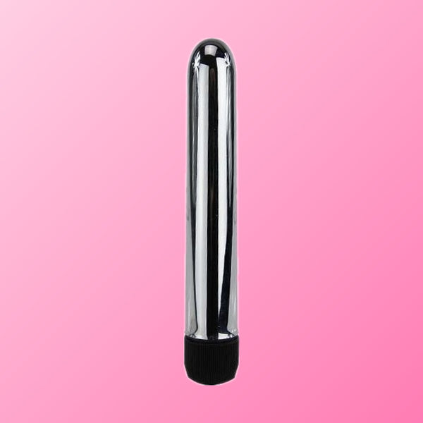 Baile – Vibromasseur classique effet métal 17,4 cm